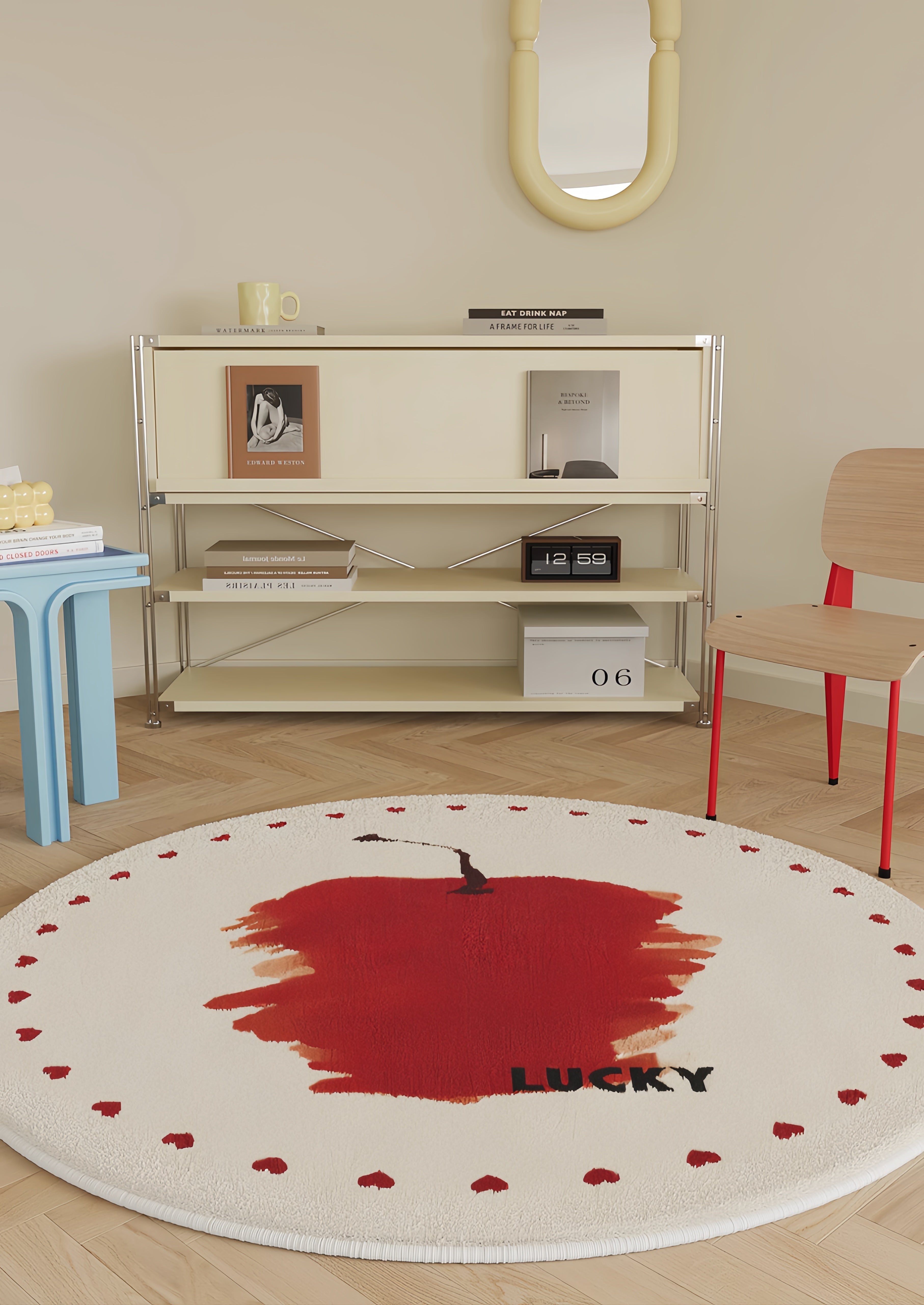 Cozy Apple & Pear Mat – Cute & Versatile Home Décor