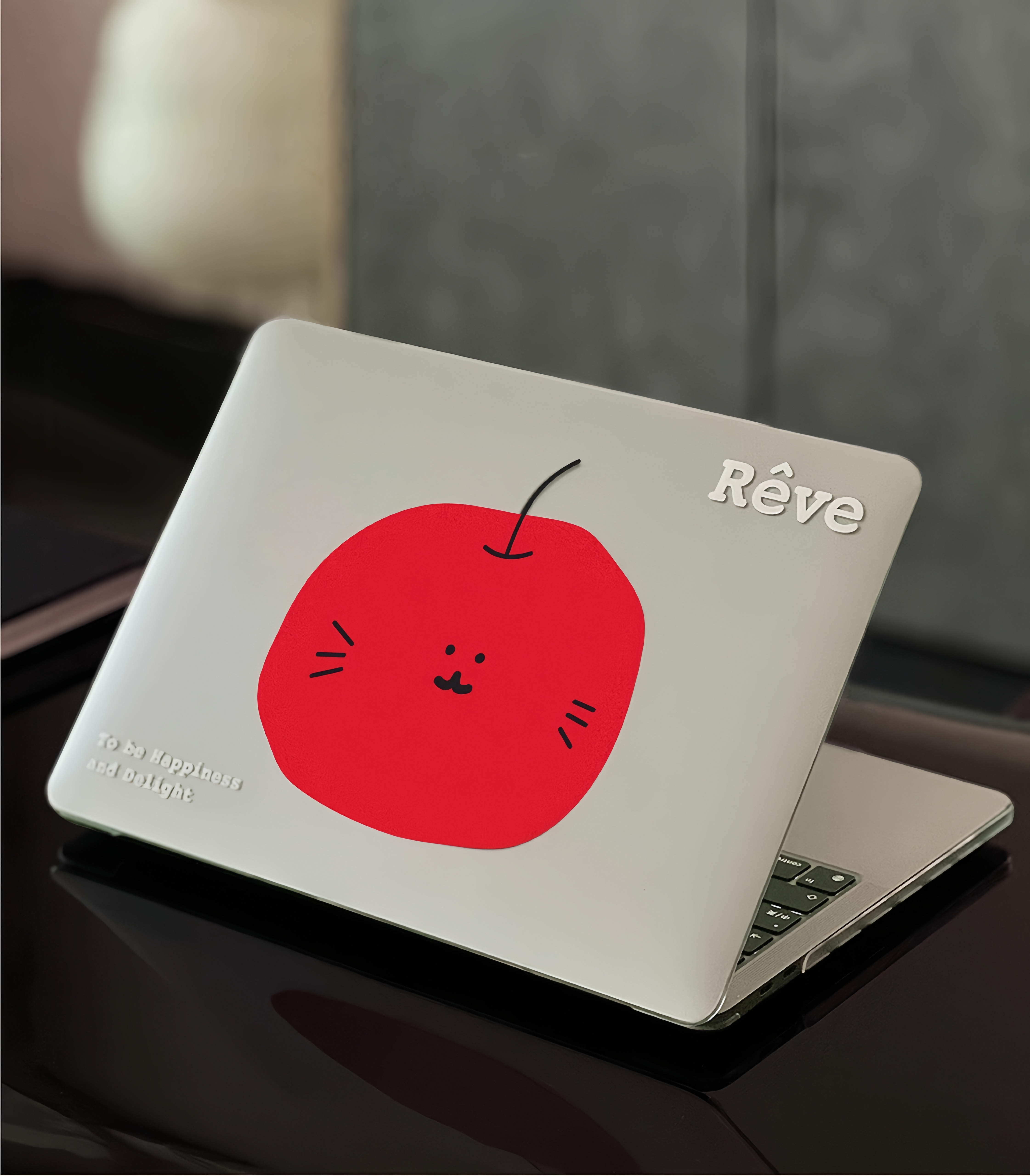 MacBook Hard Shell Case – “Cat” Design, Full-Cover Crystal Sand PC Shell