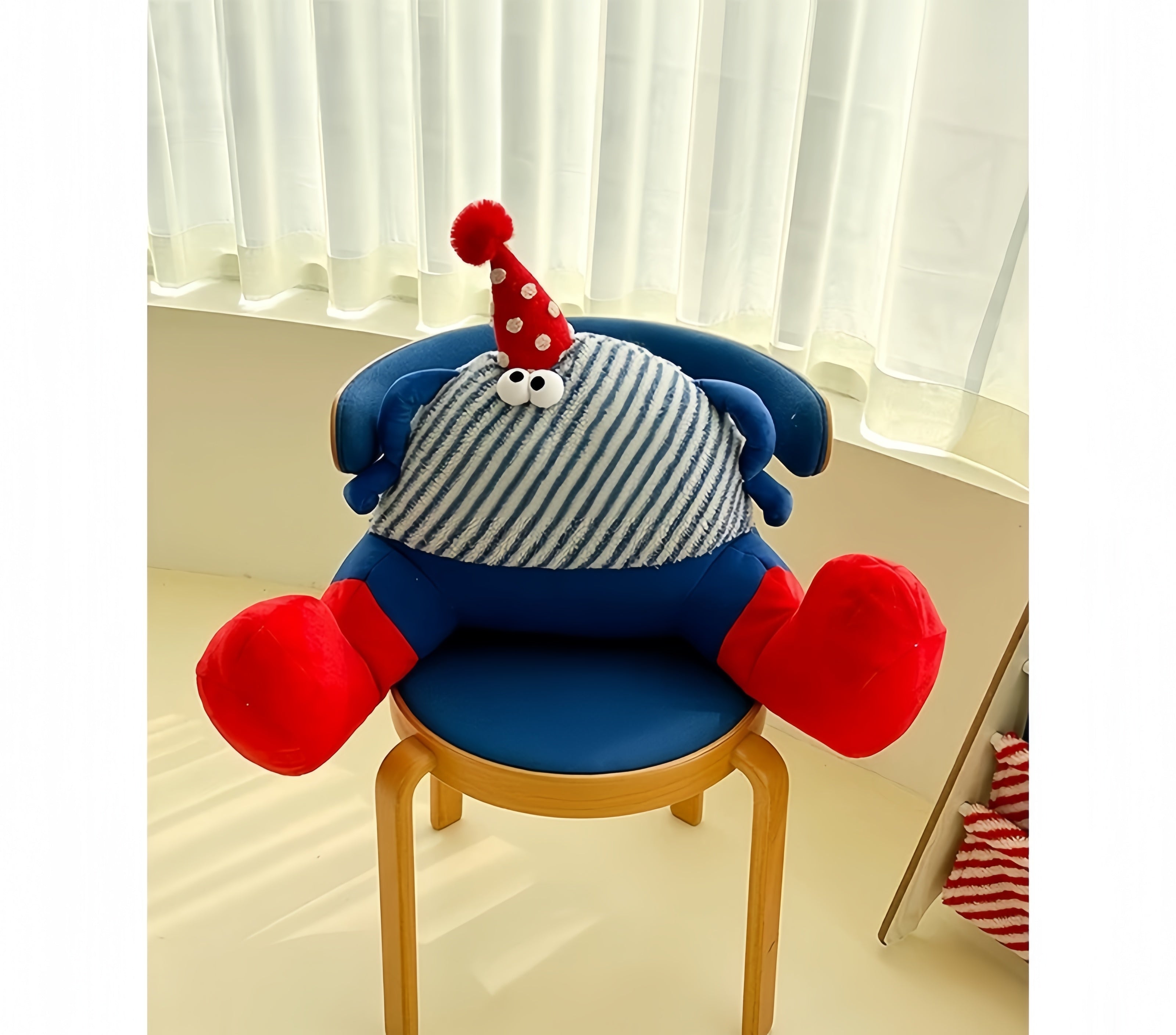Cartoon Monster Lumbar Pillow – Cute Soft Cushion for Sofa & Office