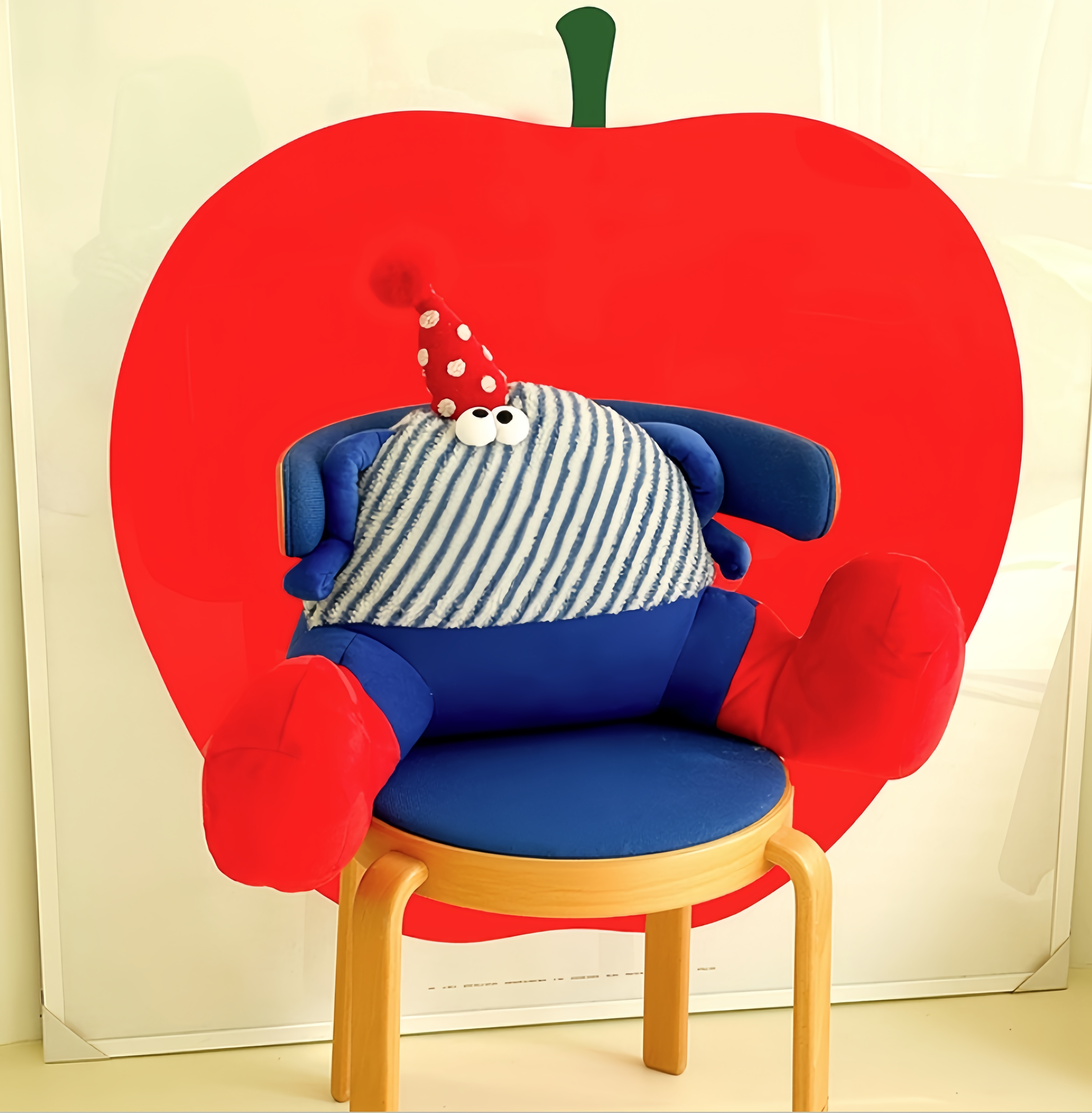 Cartoon Monster Lumbar Pillow – Cute Soft Cushion for Sofa & Office