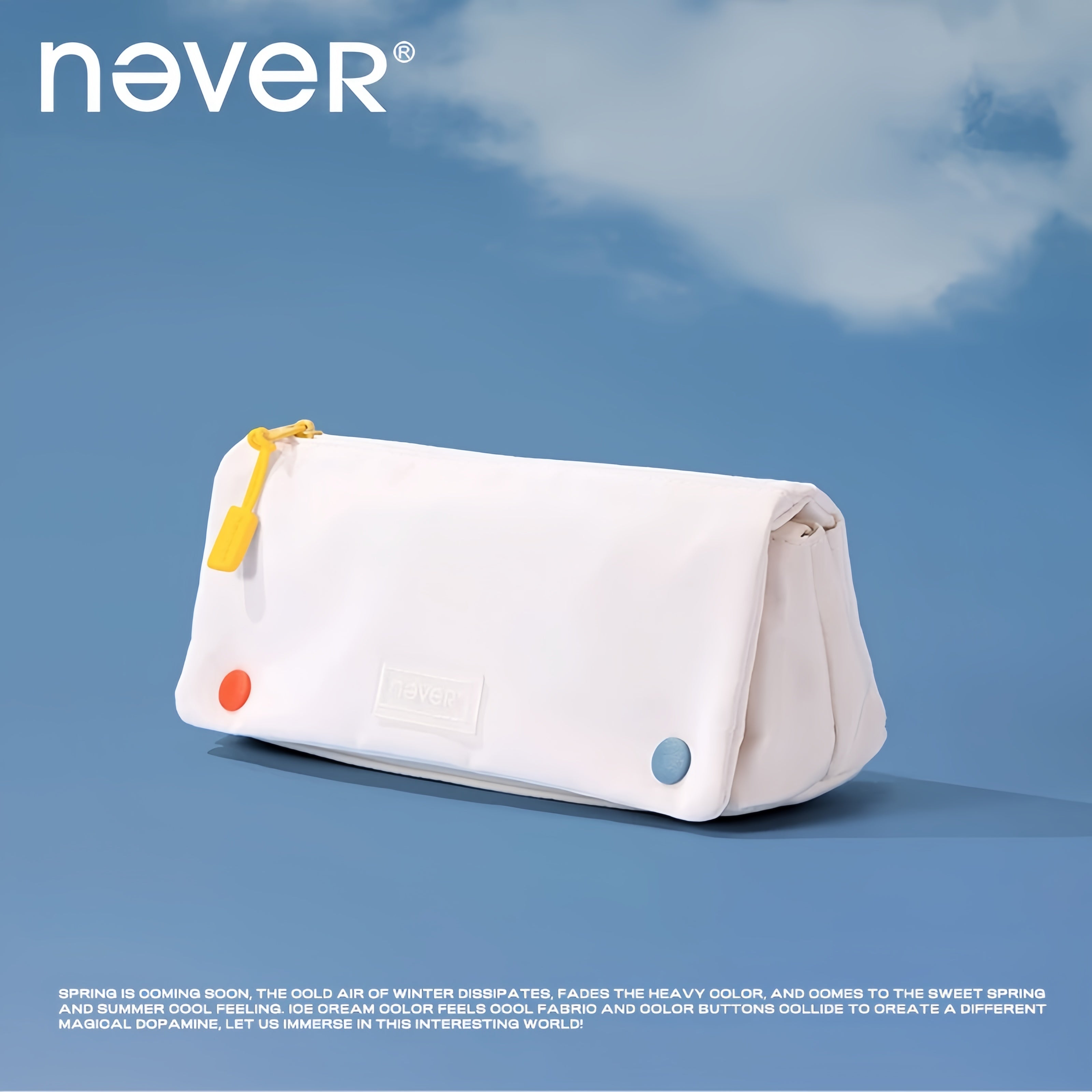 Minimalist Roll-Up Pencil Case