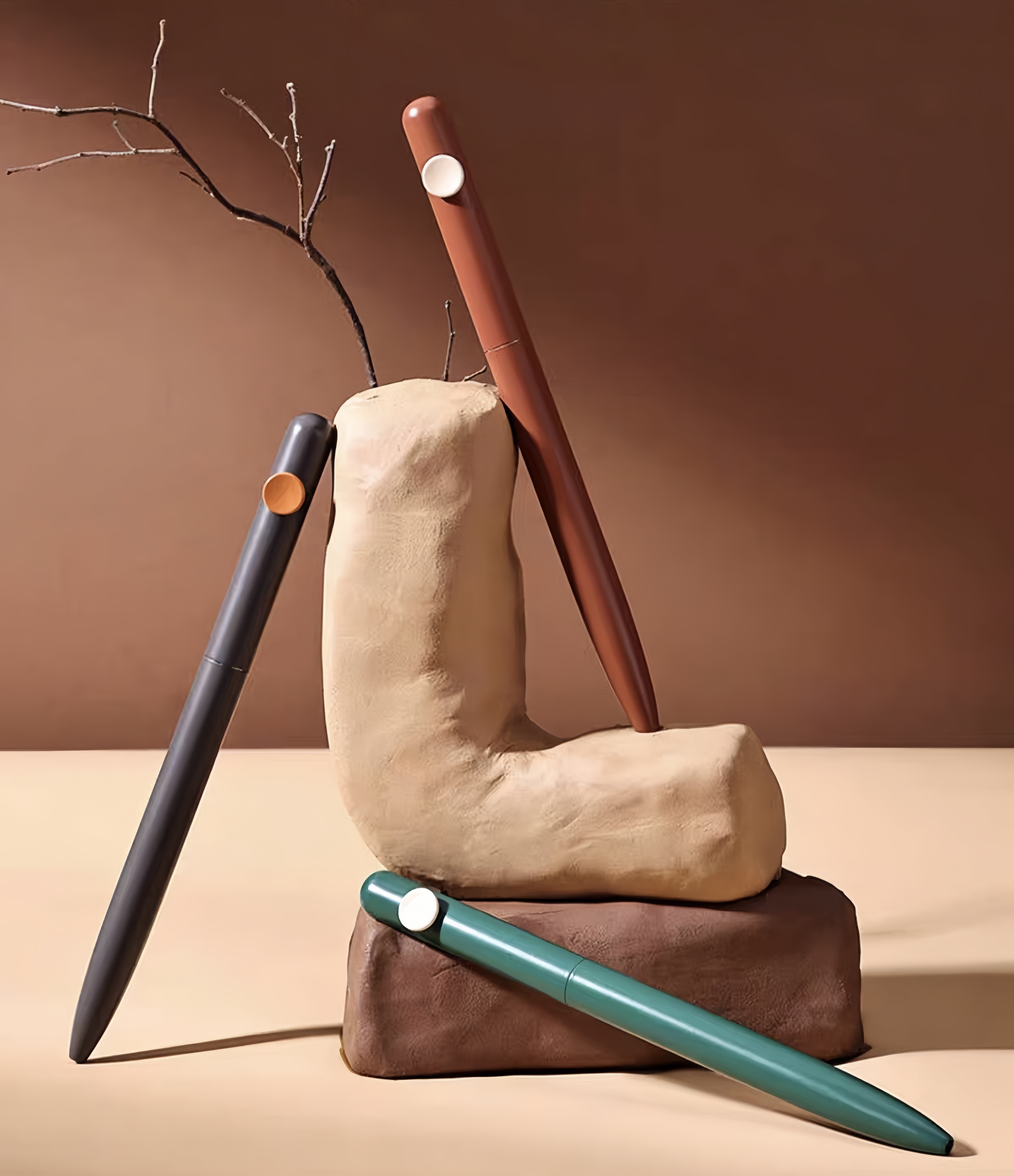 Premium Metal Bullet-Tip Gel Pen Gift Set