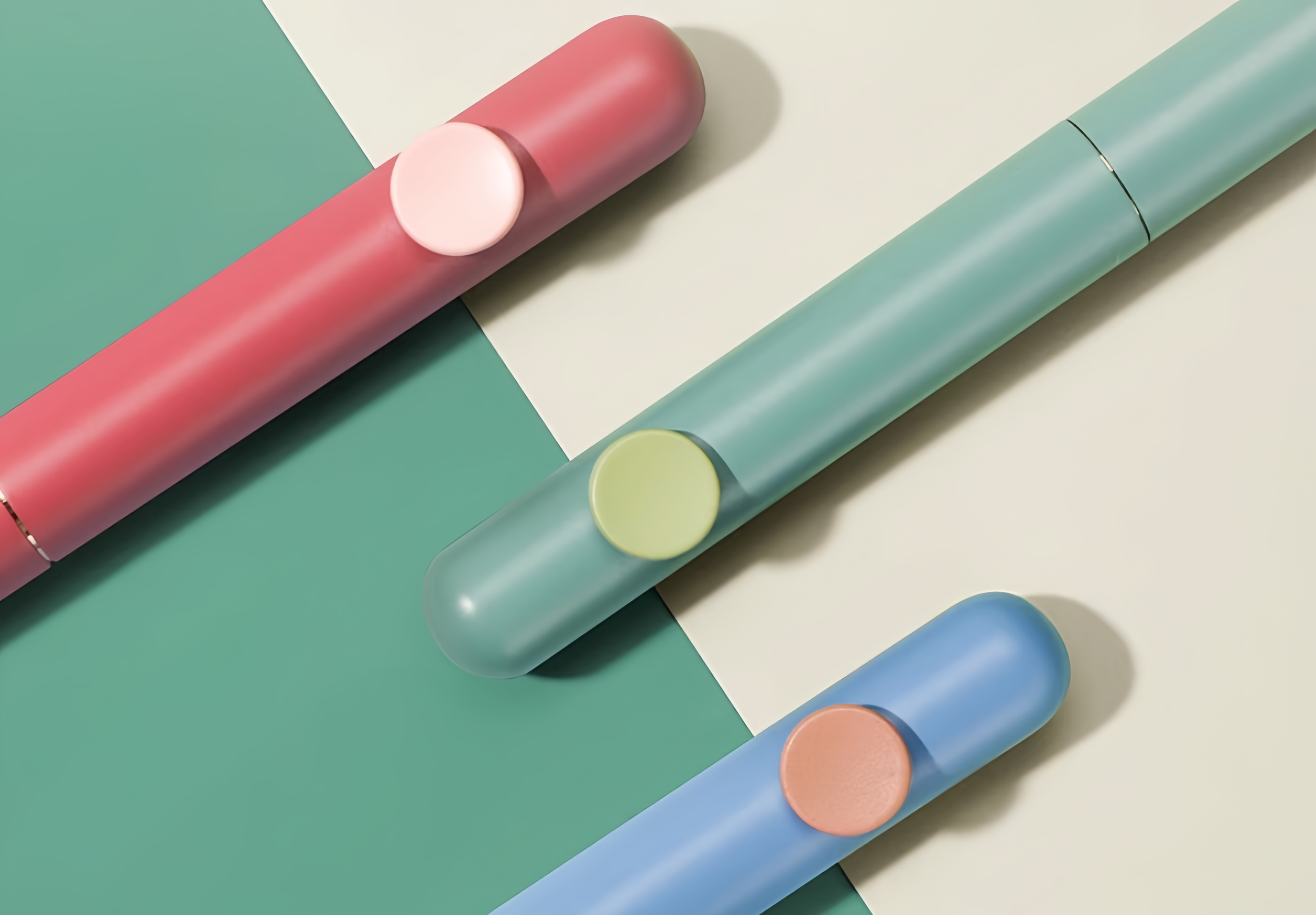 Premium Metal Bullet-Tip Gel Pen Gift Set