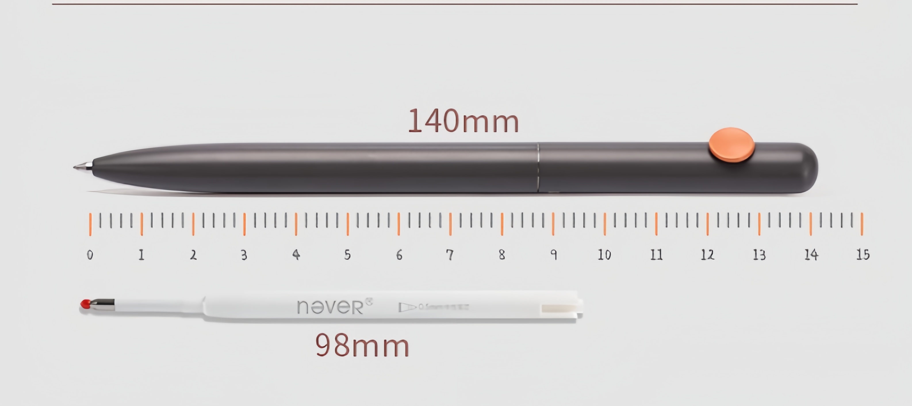 Premium Metal Bullet-Tip Gel Pen Gift Set