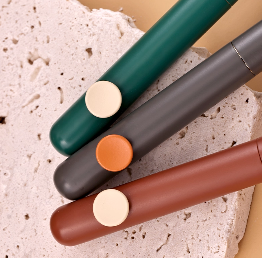 Premium Metal Bullet-Tip Gel Pen Gift Set